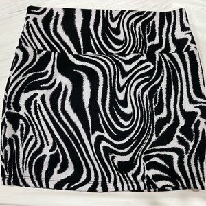 Zebra skirt
